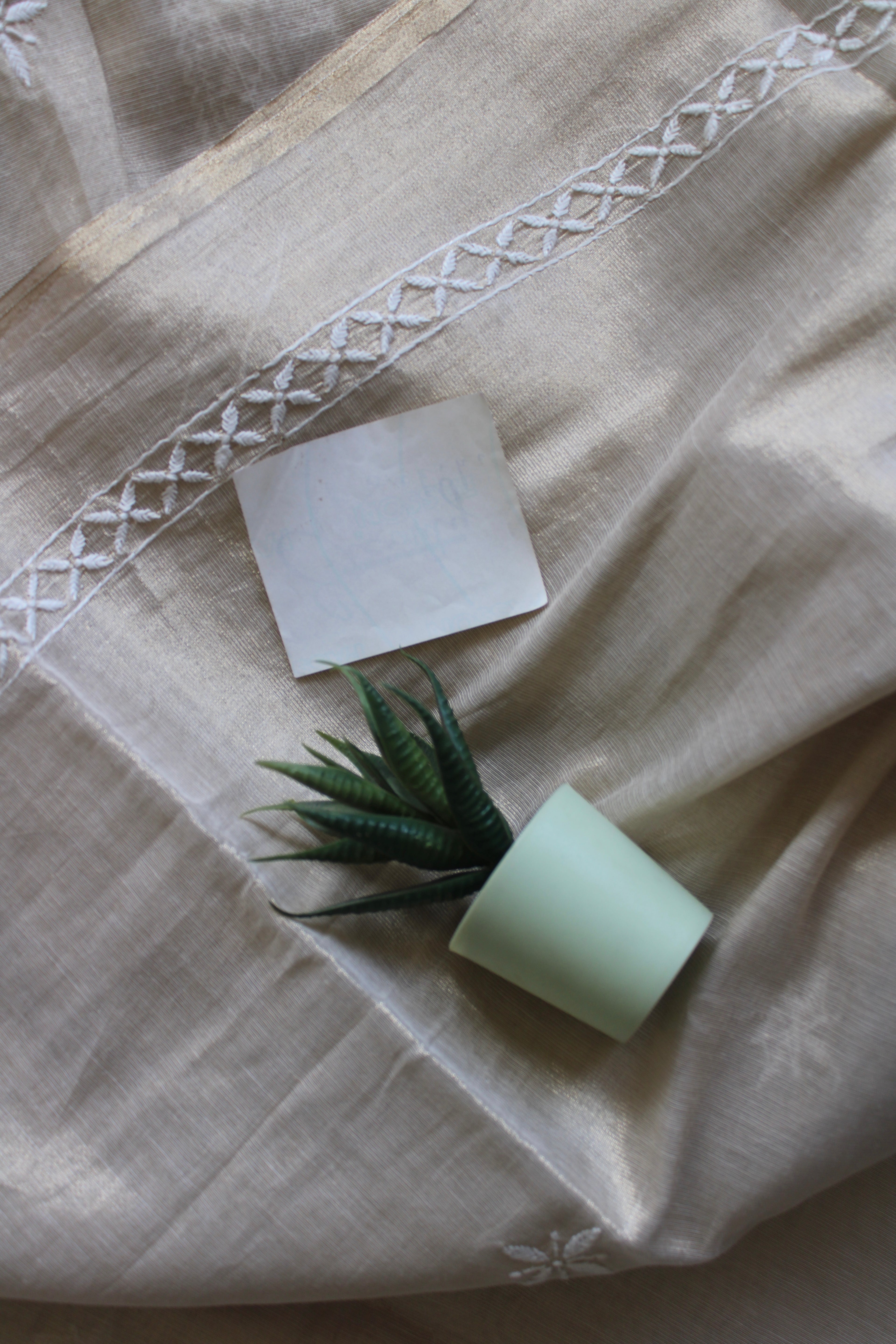 Lucknowi Handcrafted Chanderi Unstitched Mens Kurta Fabric 10