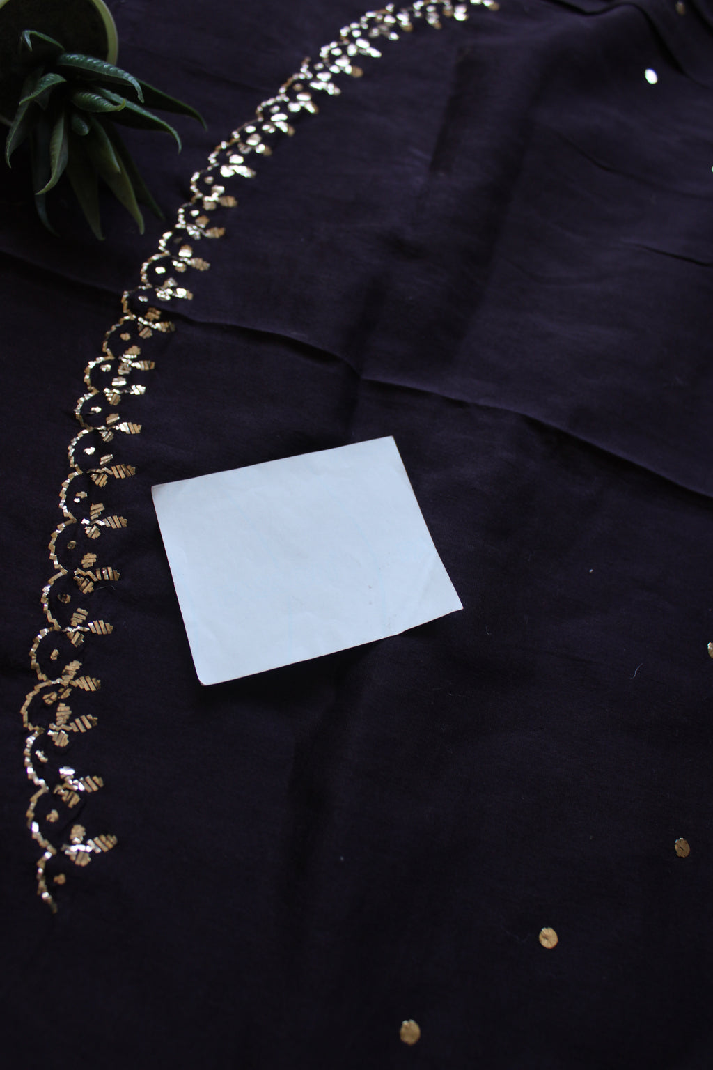 Lucknowi Handcrafted Chanderi Unstitched Mens Kurta Fabric 03