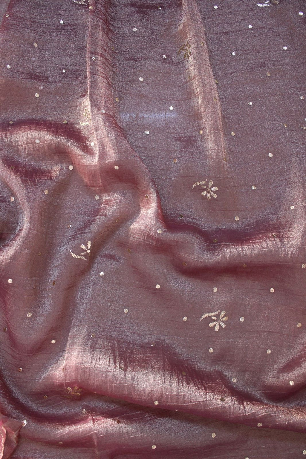 Baigani Crush Tissue Kurta Fabric